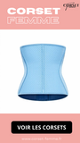 CORSET MINCEUR INVISIBLE EN LATEX (BLEU)