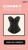 CORSET GRANDE TAILLE GOTHIQUE SARIAH