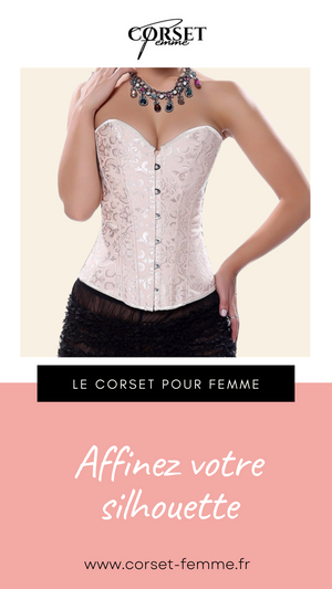 CORSET GRANDE TAILLE GOTHIQUE STELLA