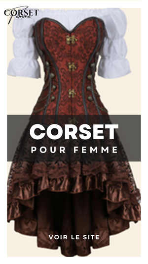 ROBE CORSET STEAMPUNK NAYELI