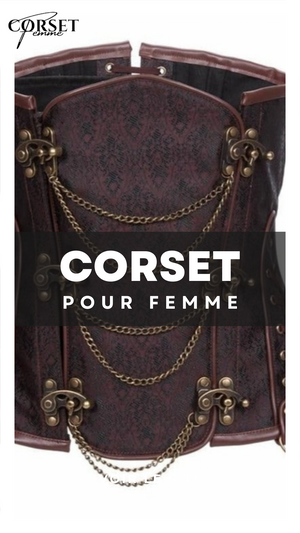 CORSET STEAMPUNK UNDERBUST GRANDE TAILLE CLARA