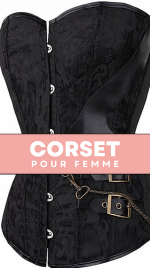 CORSET STEAMPUNK GRANDE TAILLE BAILEE