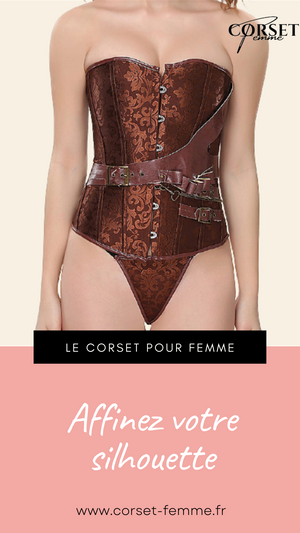 CORSET STEAMPUNK GRANDE TAILLE ITZAYANA