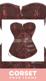 CORSET STEAMPUNK GRANDE TAILLE ITZAYANA
