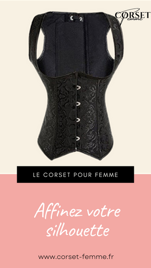 CORSET STEAMPUNK STYLE PIRATE GRANDE TAILLE AMARA