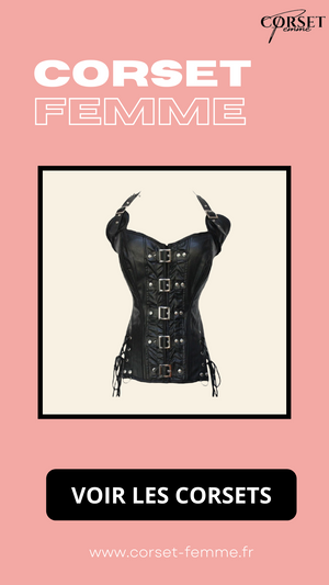 CORSET STEAMPUNK STYLE PIRATE GRANDE TAILLE AVERI