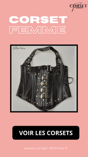 CORSET STEAMPUNK STYLE PIRATE GRANDE TAILLE KAITLYN