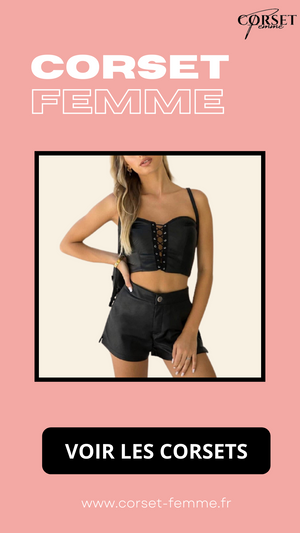 CORSET LATEX TOP COURT LENA