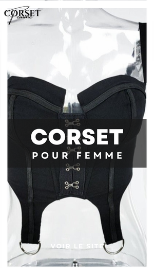 CORSET SEXY COURT À BRETELLES JENA