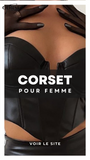 CORSET BUSTIER COURT EN LATEX ELLIE