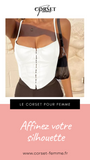 CORSET SEXY EN LATEX FAÇON CAMISOLE AMBER