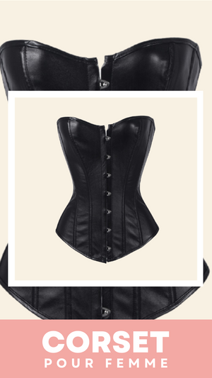 CORSET BUSTIER EN LATEX POUR FEMME LUCY