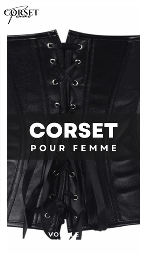 CORSET BUSTIER EN LATEX POUR FEMME LUCY