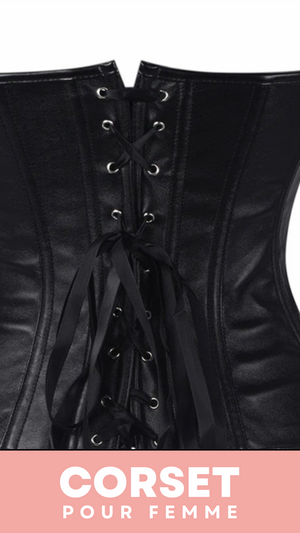 CORSET BUSTIER EN LATEX POUR FEMME LUCY