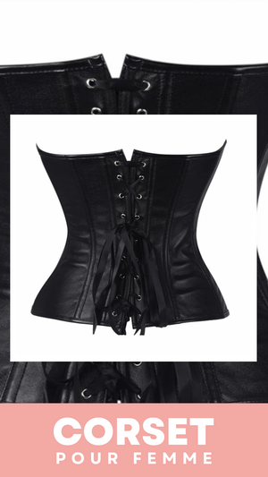 CORSET BUSTIER EN LATEX POUR FEMME LUCY