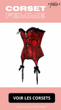 CORSET BUSTIER BURLESQUE AVEC PORTE-JARRETELLES BELLA