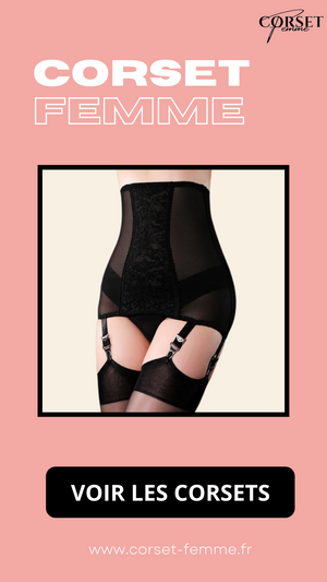 CORSET GAINE AMINCISSANTE AVEC PORTE-JARRETELLES BETHANY