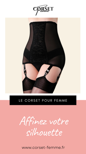 CORSET GAINE AMINCISSANTE AVEC PORTE-JARRETELLES BETHANY