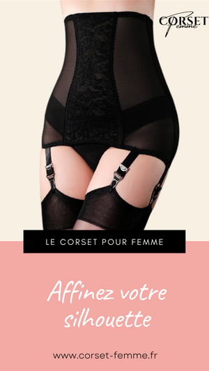 CORSET GAINE AMINCISSANTE AVEC PORTE-JARRETELLES BETHANY