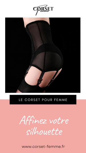 CORSET GAINE AMINCISSANTE AVEC PORTE-JARRETELLES BETHANY