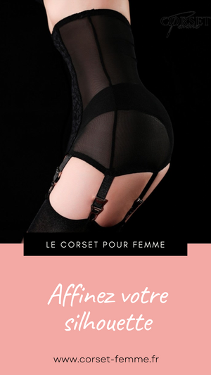 CORSET GAINE AMINCISSANTE AVEC PORTE-JARRETELLES BETHANY