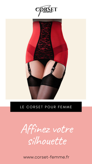 CORSET GAINE AMINCISSANTE AVEC PORTE-JARRETELLES ADELYNN