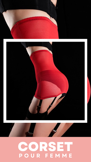CORSET GAINE AMINCISSANTE AVEC PORTE-JARRETELLES ADELYNN