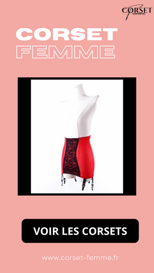 CORSET GAINE AMINCISSANTE AVEC PORTE-JARRETELLES ADELYNN