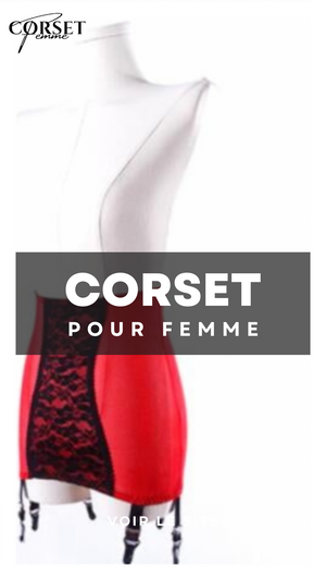 CORSET GAINE AMINCISSANTE AVEC PORTE-JARRETELLES ADELYNN