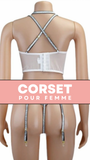 CORSET SEXY À CHAINES POUR FEMME