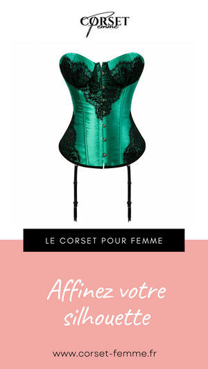 CORSET BUSTIER DENTELLE AVEC PORTE-JARRETELLES ELSIE