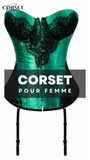 CORSET BUSTIER DENTELLE AVEC PORTE-JARRETELLES ELSIE