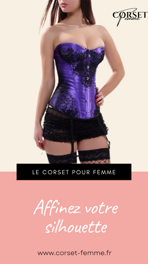 CORSET BUSTIER DENTELLE AVEC PORTE-JARRETELLES ZOEY