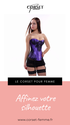 CORSET BUSTIER DENTELLE AVEC PORTE-JARRETELLES ZOEY