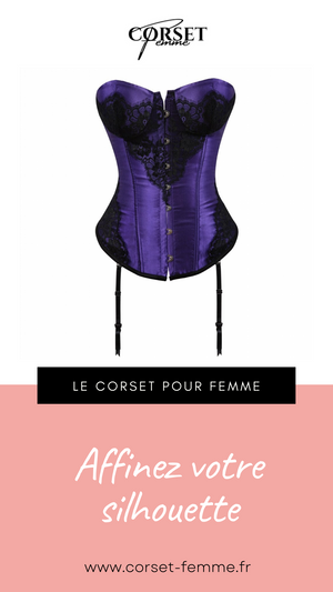 CORSET BUSTIER DENTELLE AVEC PORTE-JARRETELLES ZOEY