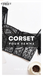 CORSET SEXY EN DENTELLE BRODÉE NATASHA