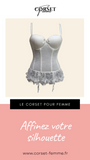 CORSET GUÊPIÈRE EN DENTELLE AVEC PORTE-JARRETELLES KAYLEE