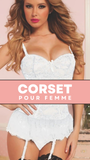 CORSET GUÊPIÈRE EN DENTELLE AVEC PORTE-JARRETELLES KAYLEE