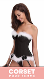 CORSET BUSTIER NOËL AVEC PORTE-JARRETELLES KIMBER