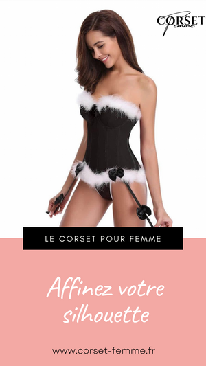 CORSET BUSTIER NOËL AVEC PORTE-JARRETELLES KIMBER