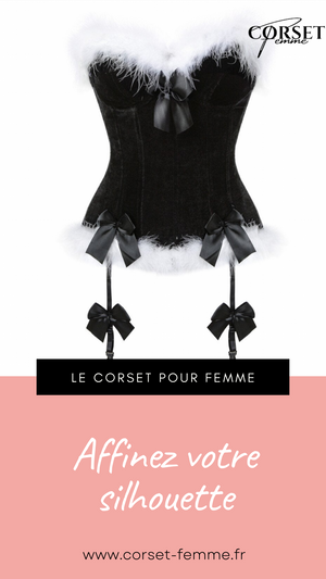 CORSET BUSTIER NOËL AVEC PORTE-JARRETELLES KIMBER
