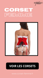 CORSET BUSTIER NOËL AVEC PORTE-JARRETELLES JAYCEE