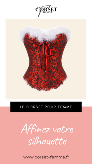 CORSET BUSTIER SEXY POUR NOËL MAKAYLA