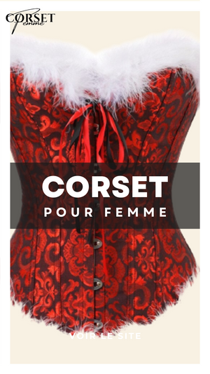 CORSET BUSTIER SEXY POUR NOËL MAKAYLA