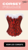 CORSET BUSTIER SEXY POUR NOËL MAKAYLA