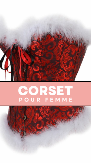 CORSET BUSTIER SEXY POUR NOËL MAKAYLA