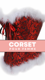 CORSET BUSTIER SEXY POUR NOËL MAKAYLA
