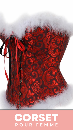 CORSET BUSTIER SEXY POUR NOËL MAKAYLA