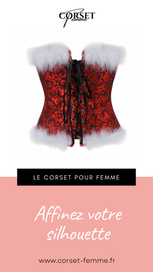 CORSET BUSTIER SEXY POUR NOËL MAKAYLA