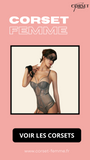 CORSET SEXY SOUS-VÊTEMENT EN DENTELLE AVEC PORTE-JARRETELLES (GRIS)